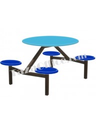 4 Seater Fibreglass Table (Round Table)